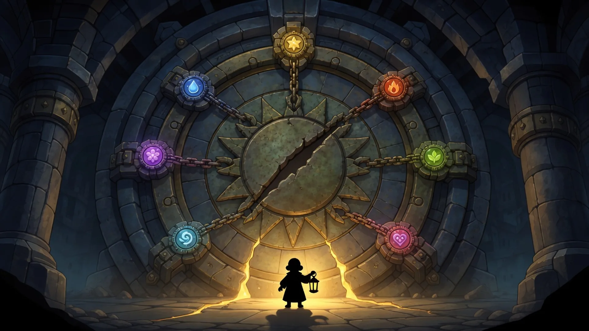 The sealed vault of the Sunless King